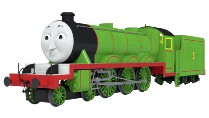 Cgi henry the green engine new shape by skarloeythegreat-d9jtabv