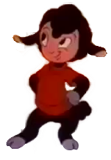 Blackie black sheep
