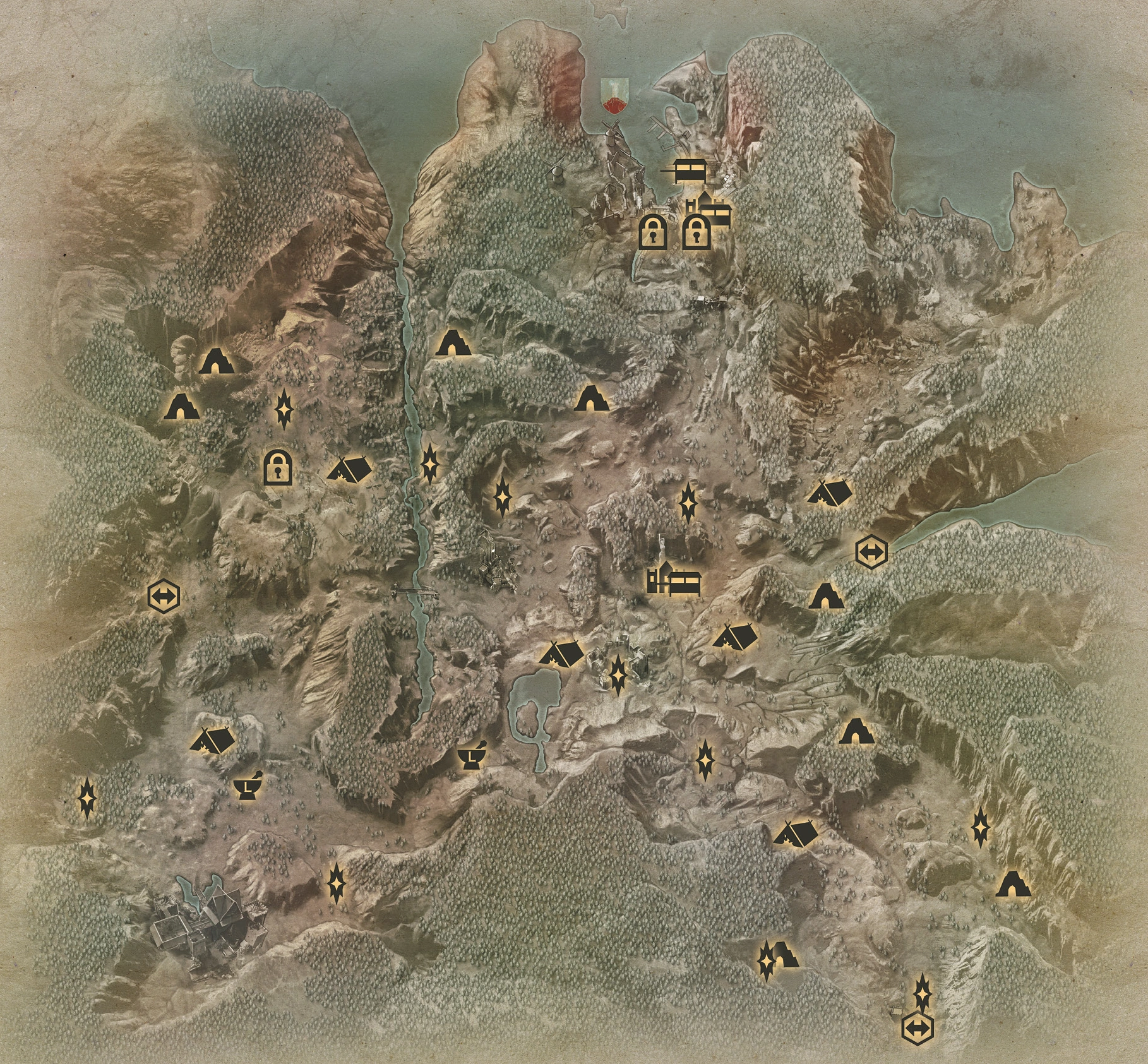 Bild The HinterlandsMap.png Dragon Age Wiki FANDOM powered by Wikia