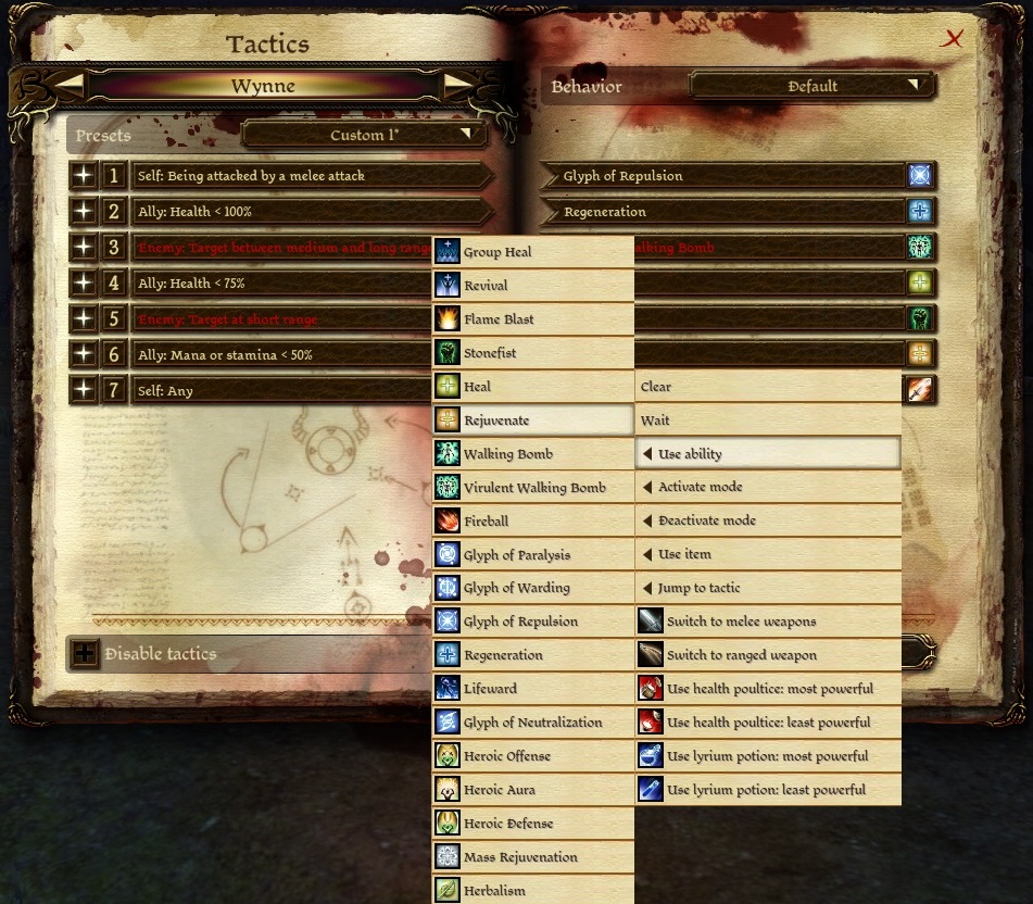 combat tactics dragon age origins combat tactics dragon age origins