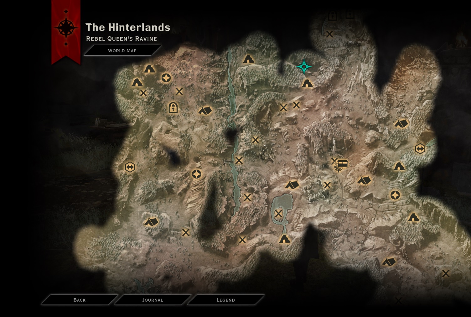 Dragon age inquisition карта