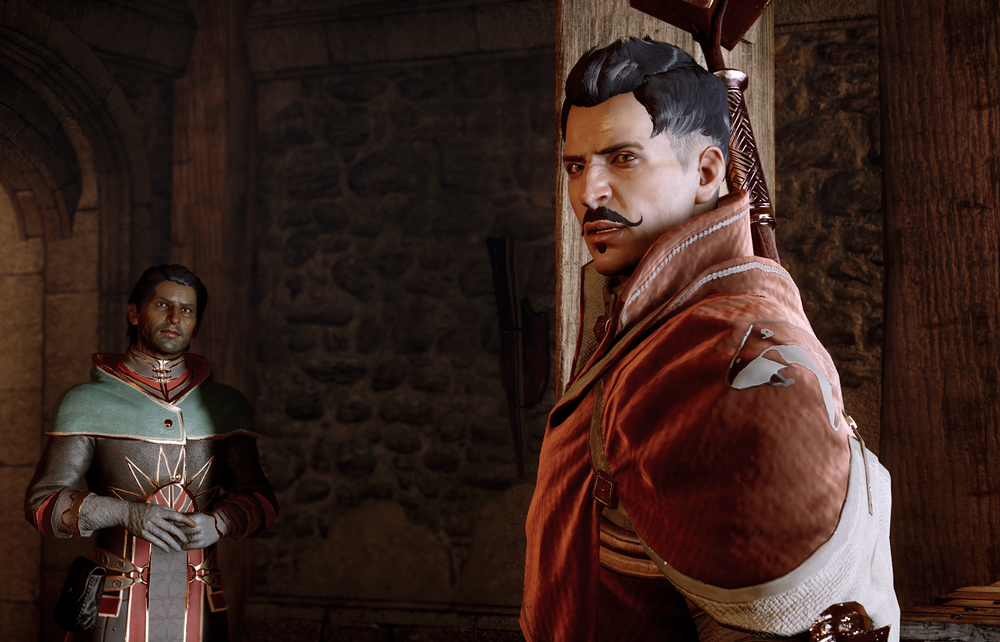 last resort of good men dragon age wiki fandom powered by wikia man hands a letter to a woman in a hall