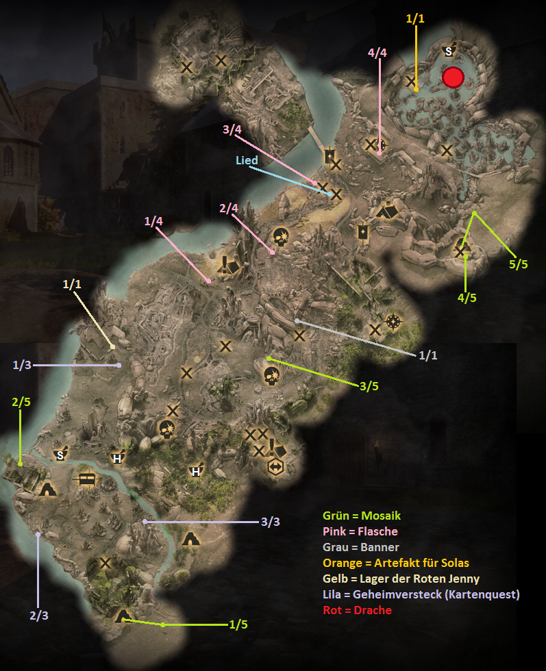 Bild - Die Erhabenen Ebenen - Karte.png | Dragon Age Wiki | FANDOM