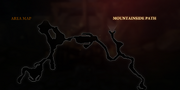 Mountainside Path with Tallis Map