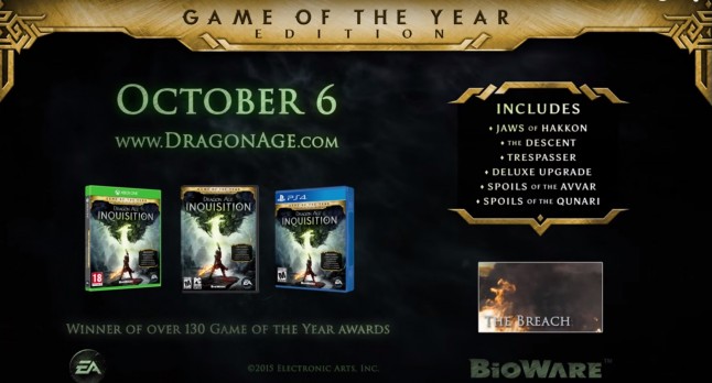 Dragon Age Inquisition Latest Patch Dragon Age Inquisition Latest Patch