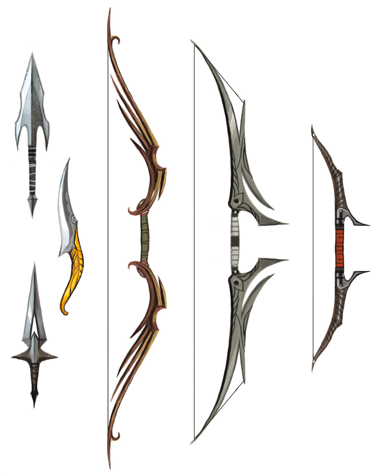 dragon age origins weapons list