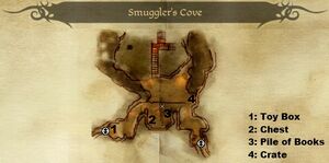 DAO Smuggler's Cove - map