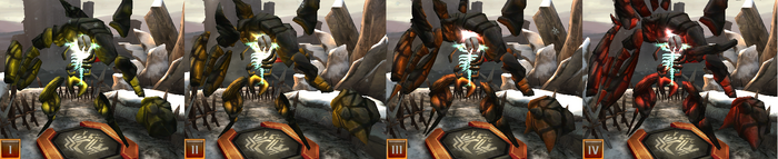 Ancient rock wraith tier evolution