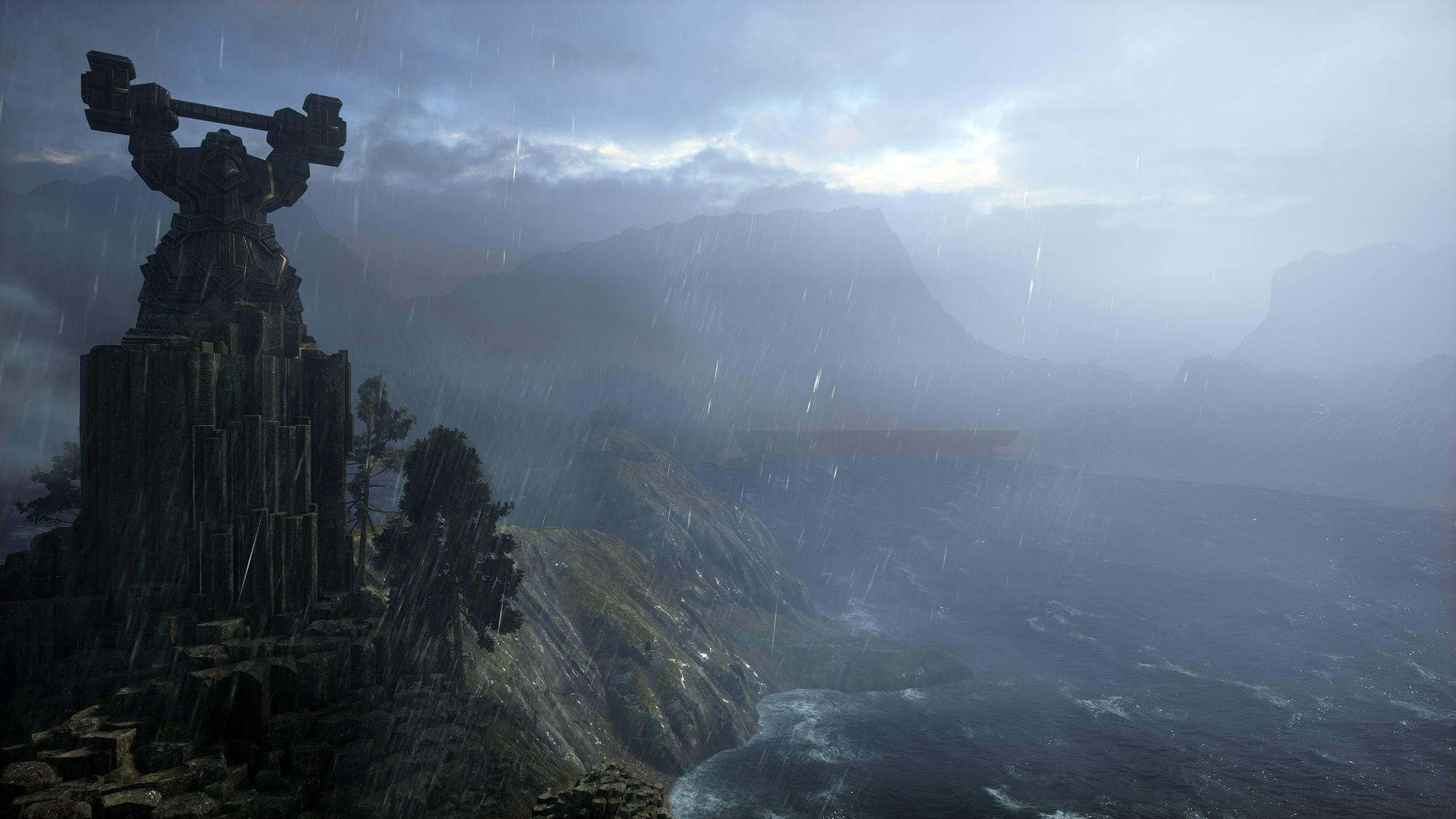 Dragon age inquisition штормовой берег осколки карта