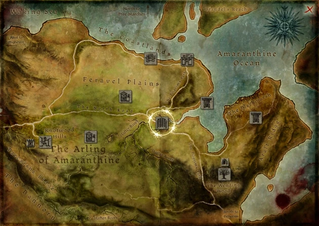 Dragon Age World Map Dragon Age World Map