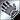 Heavy gloves silver DA2