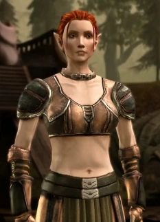 Dragon age elf female art