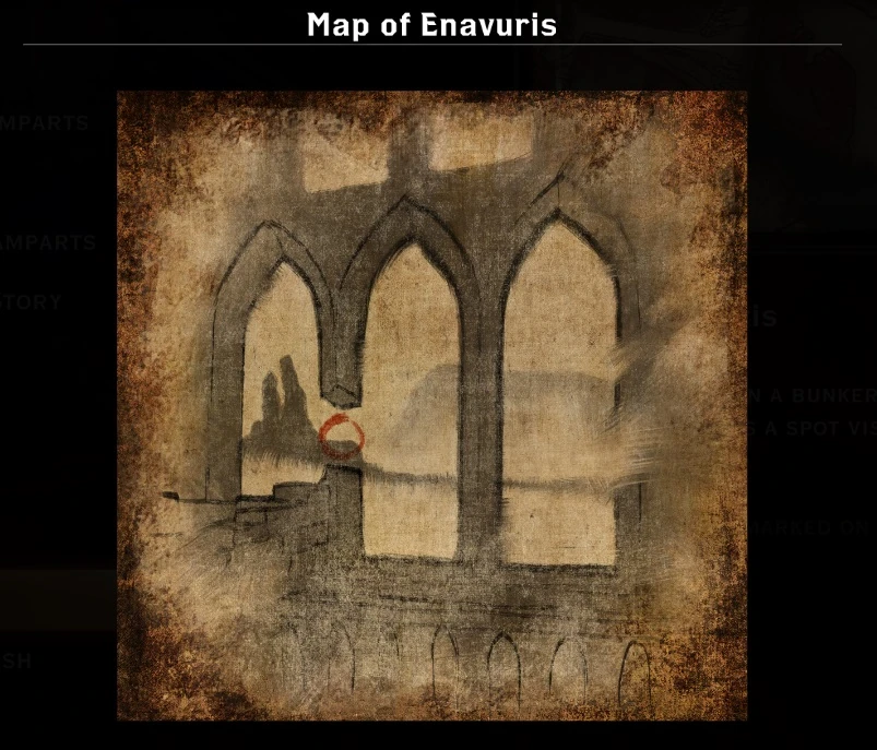 Map Of Enavuris Dragon Age Wiki Fandom