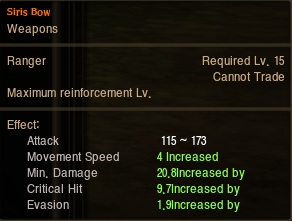 Siris's Bow Scheme Product