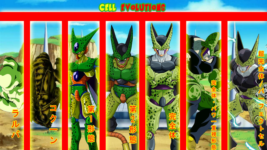 Imagen Cell Evolutions By Gonzalossj3 D5x5esl Dragon Ball Wiki Fandom Powered By Wikia 9575