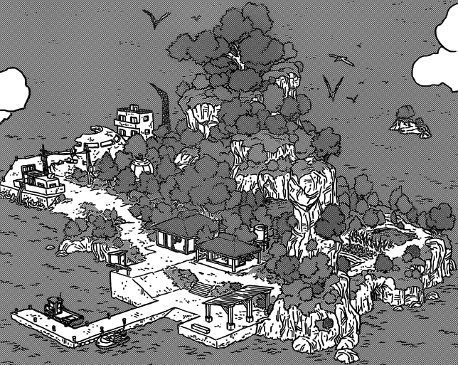 Image Omori's Island.png Dragon Ball Wiki FANDOM powered by Wikia