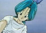 Bulma curando a gohan