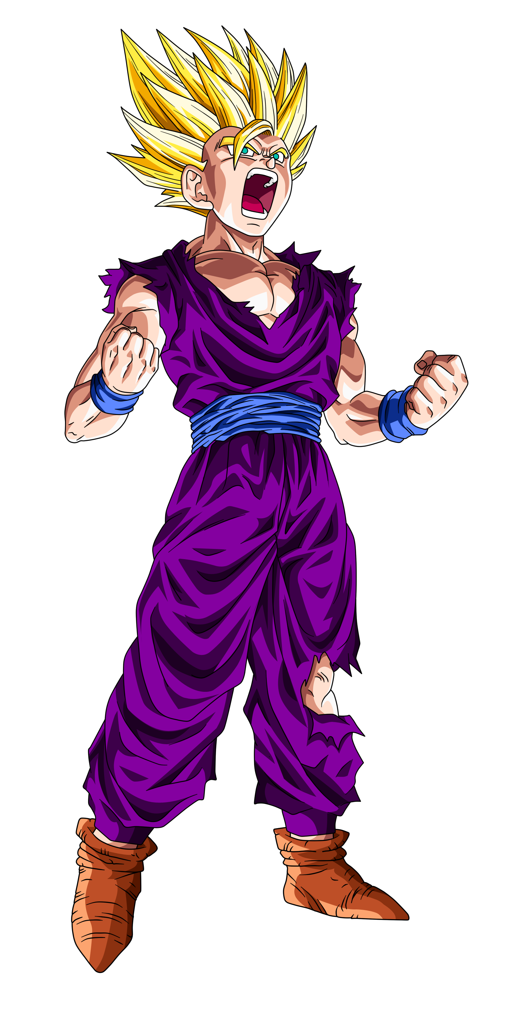 Dragon Ball Z The Movie Super Saiyajin Son Gohan Son Gohan Super Saiyan 2 | Dragon Ball Wiki | Fandom