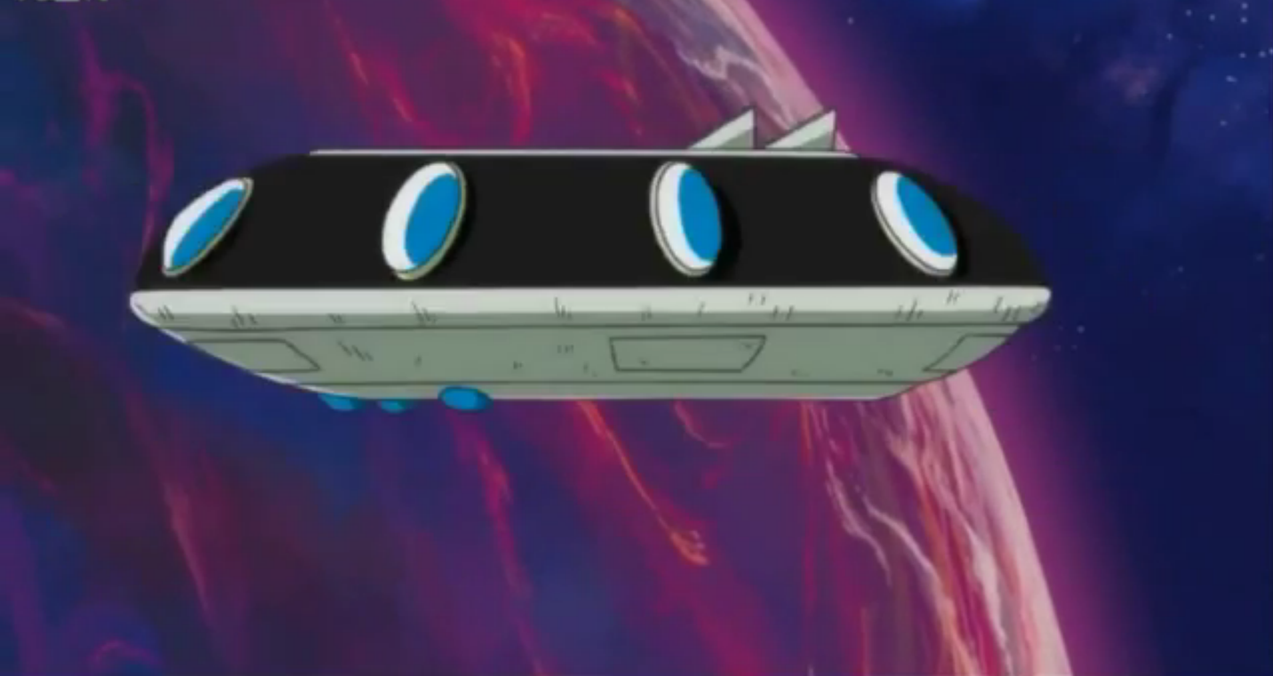 saiyan space ship