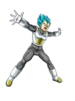 Vegeta SSJA Artwork