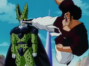 Mr. Satan contro Cell