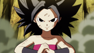 Caulifla confiada y dispuesta a pelear