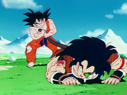 GokuHoldsRaditzTail.Ep.4
