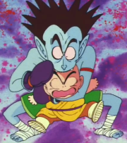 Dracula Man vs Krillin