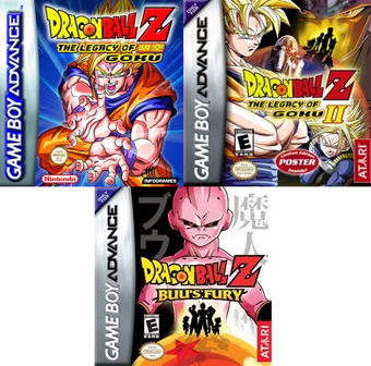 Gba 2 Games In 1 - Dragon Ball Z - The Legacy Of Goku I And Ii