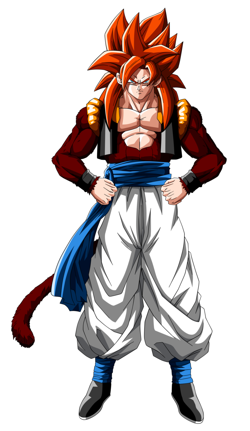 Gogeta ssj4 Minecraft Skin