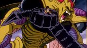 Hildegarn torturando a Gohan