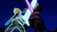 SuperTrunks Hikari Sword Genkidama 5