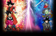 Goku Vegeta Xeno Trunks Zamas Black