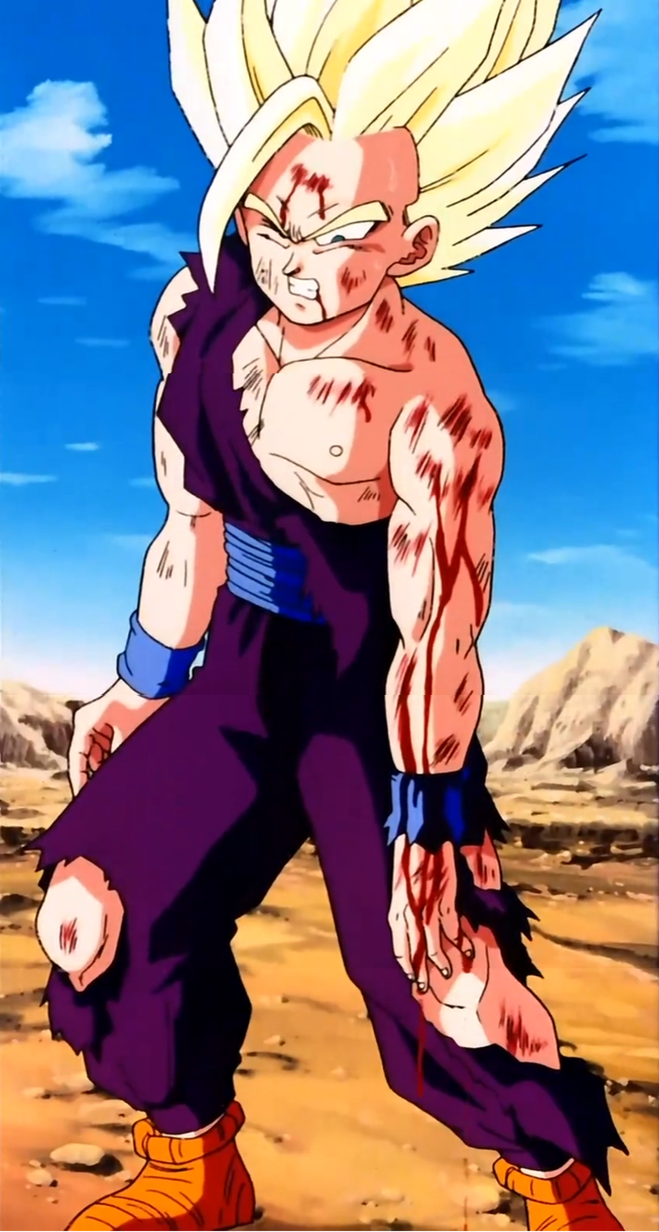 Goku atinge o poder de super saiyajin 10 infinito e supera