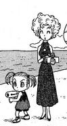 Bulma y su madre en jaco