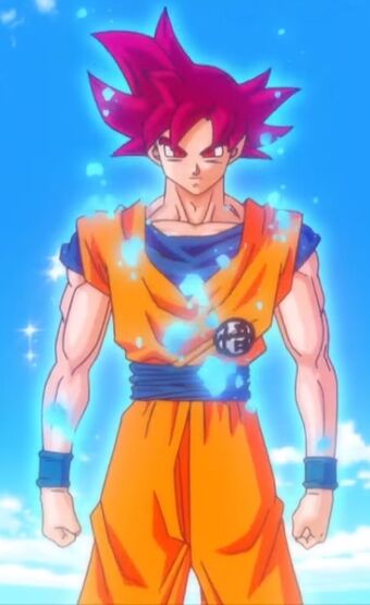 Super Saiyan God Dragon Ball Wiki Fandom - goku ssb aura dragon ball super roblox