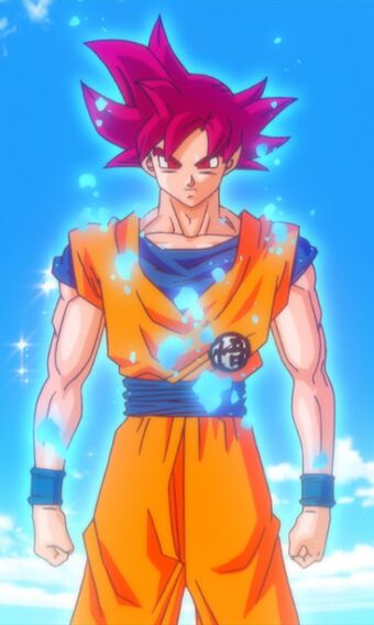 Super Saiyan God Dragon Ball Wiki Fandom - super saiyan blue hair roblox