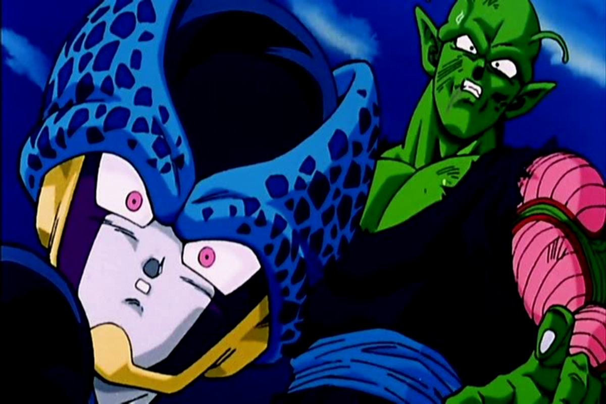 Imagen Piccolo vs Cell Jr.jpg Dragon Ball Wiki FANDOM powered by