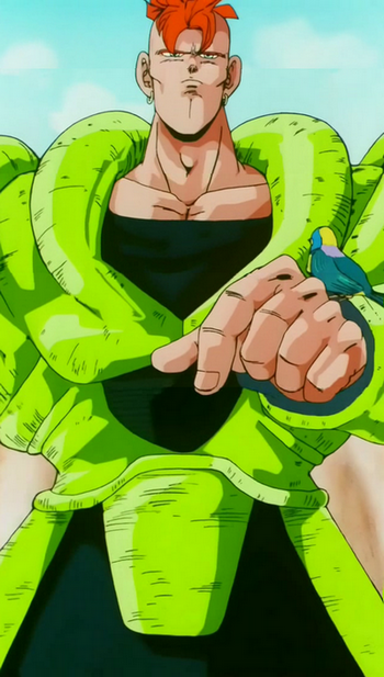 Android 16 Dragon Ball Wiki Fandom Powered By Wikia