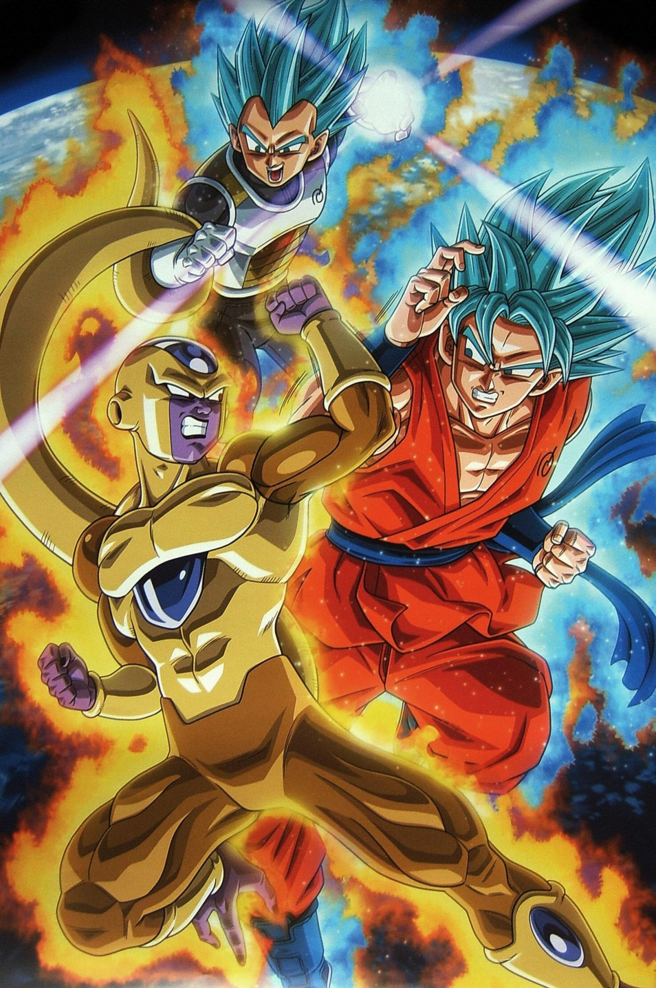 Image - Goku and Vegeta vs Frieza.jpg | Dragon Ball Wiki ...