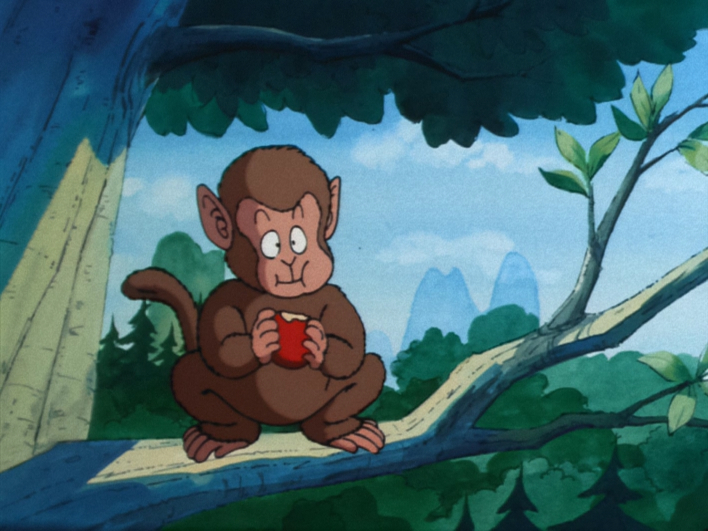 image monkey on the tree jpg dragon ball wiki fandom powered