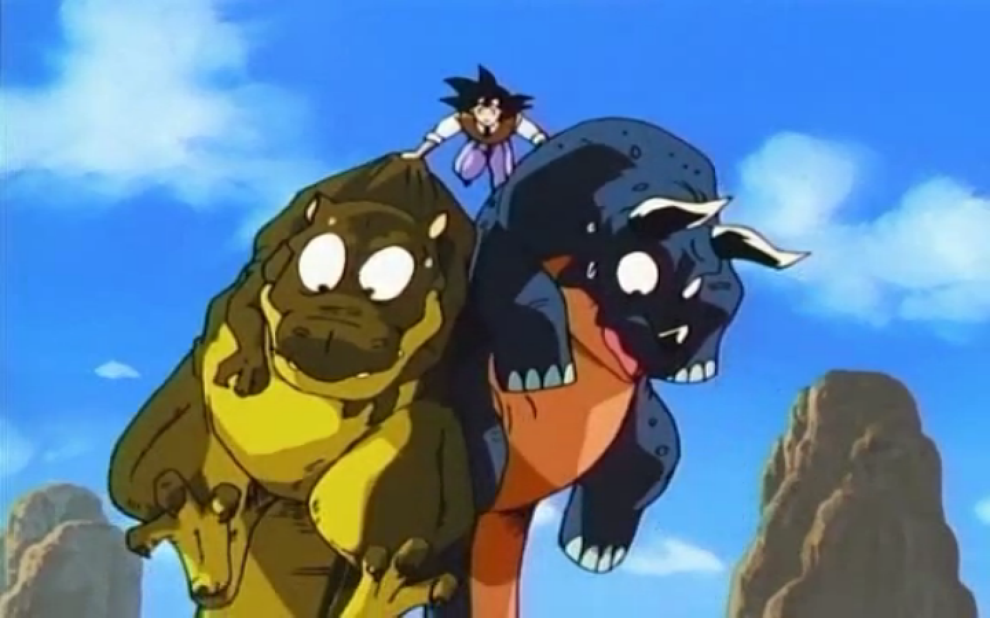 Image - TRex&Triceratops(Ep288).png | Dragon Ball Wiki | FANDOM powered