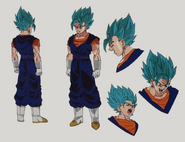 Vegetto Blue Boceto Jump Festa