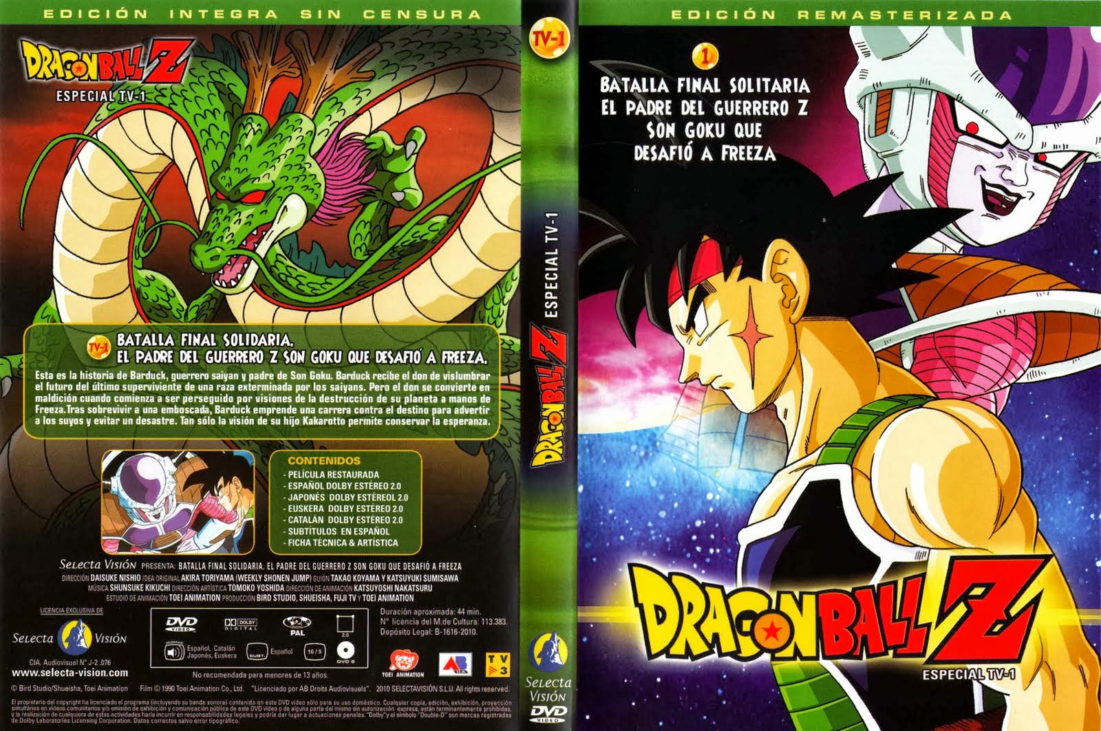 Dragon Ball Z Una Solitaria Batalla Final Quien Desafio A Freeza