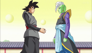 Black Goku et Zamazu du futur