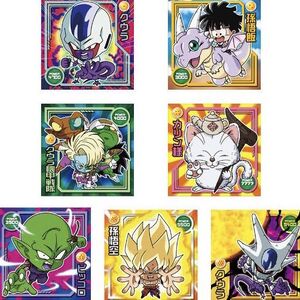 Dragon Ball Super Warriors Sticker Wafers Z Dragon Ball Wiki