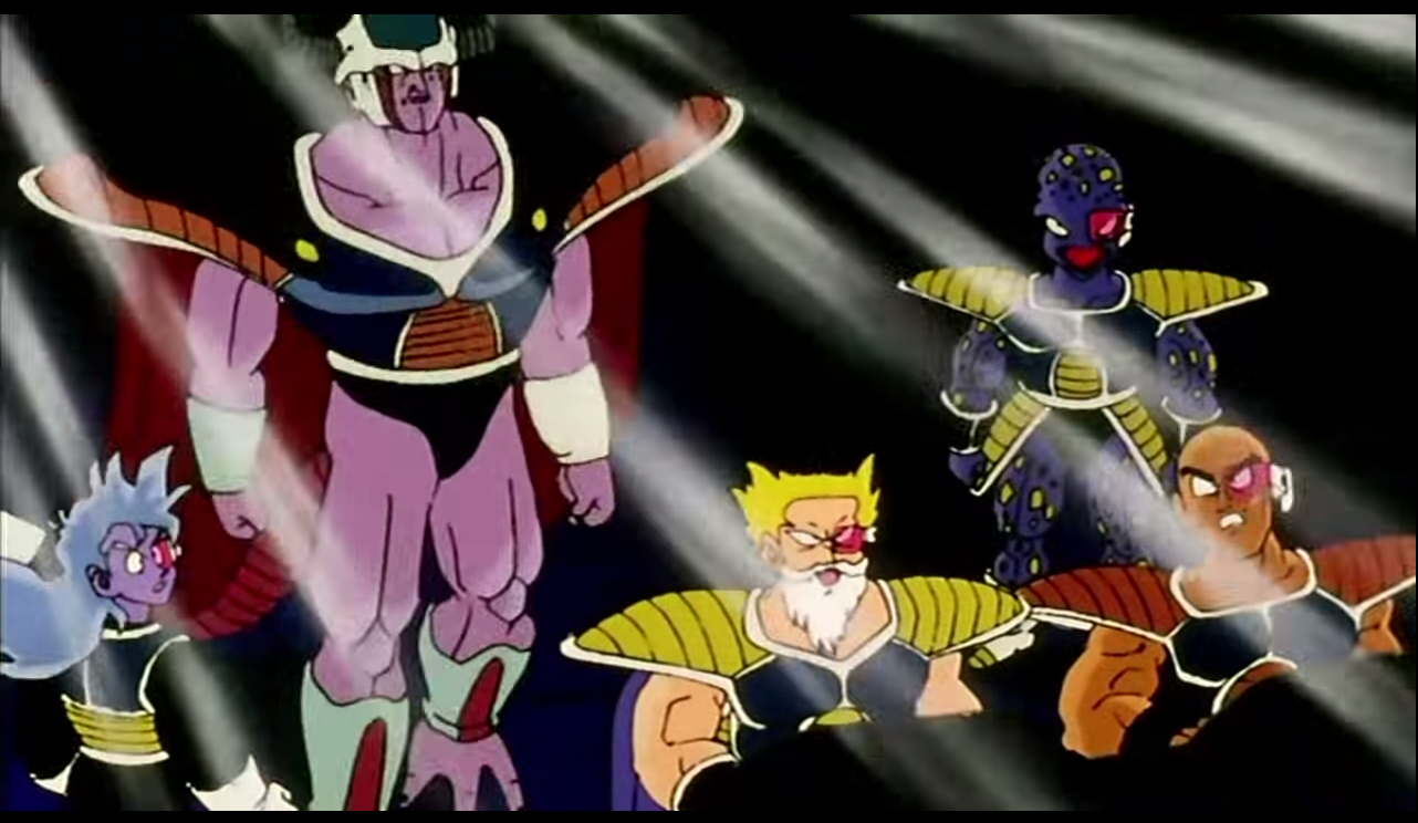 Image - King Cold & his crew (Captain, humanoid Nappa-Esque co-pilot