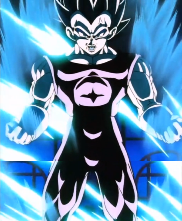 vegeta with waves