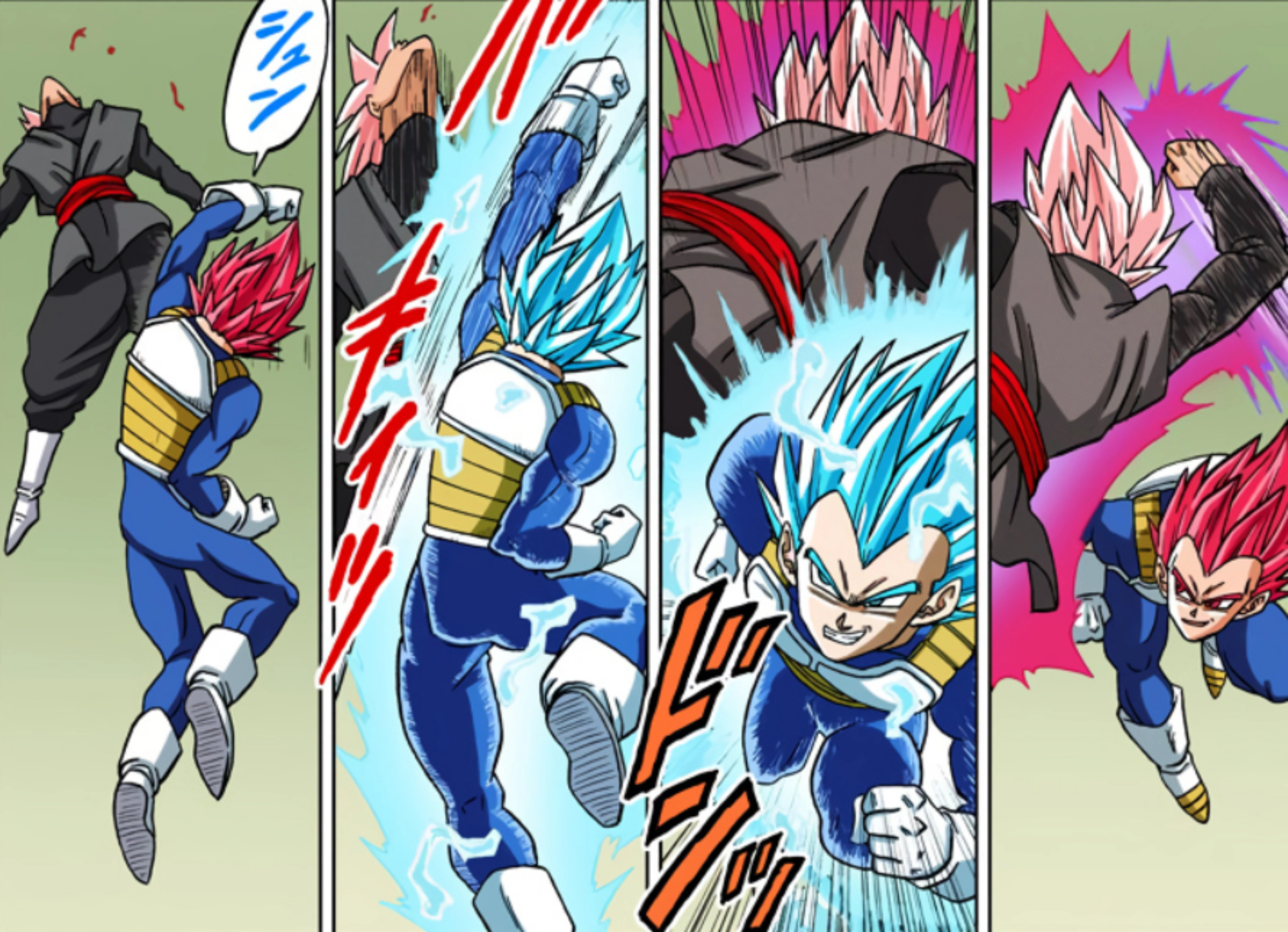 Káº¿t quáº£ hÃ¬nh áº£nh cho vegeta change super saiyan god and blue