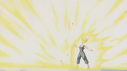 Morte androide 18 del futuro anime